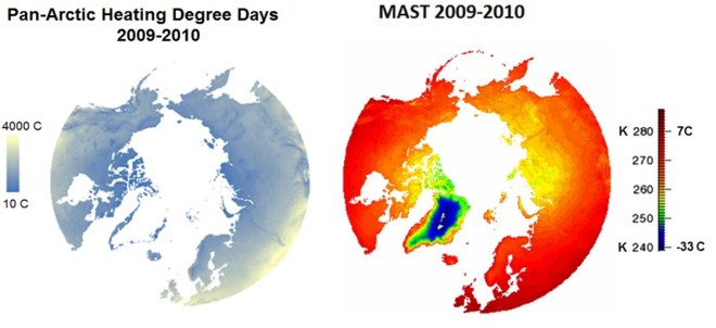 climate change; permafrost; pan-arctic; remote sensing; spaceborne; MODIS